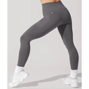 POPFLEX Slate Gray Supersculpt 25" Leggings with Pockets Size Medium M